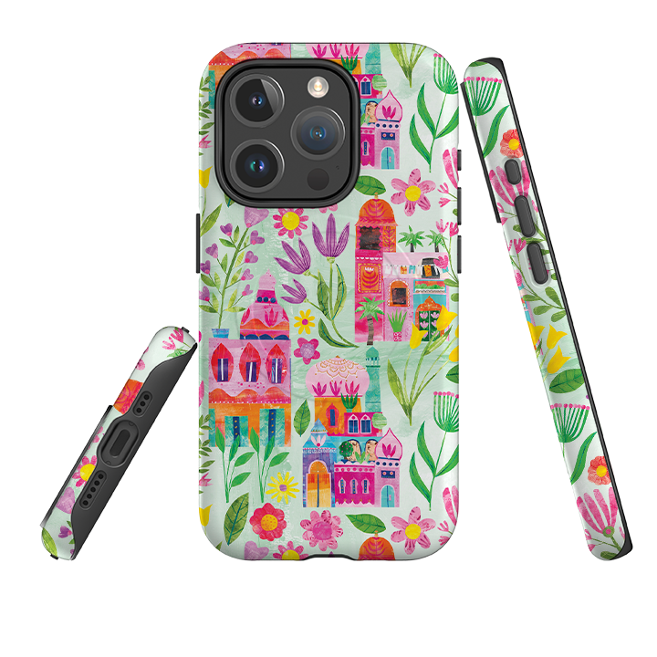 iPhone MagSafe Tough Case Indian Summer Pale By Tracey English