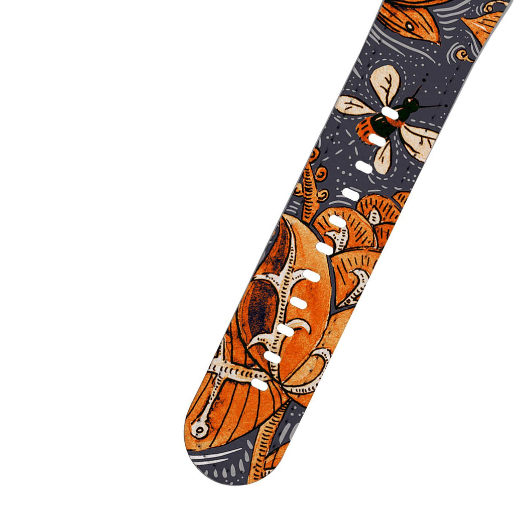 Apple Watch Straps-Apple Watch Strap Hidcote Manor-All Products Are Printed To Order No returns will be entertained if you select the wrong model. Please ensure you select the right model Get trendy with our vegan leather Apple Watch bands. Available for all models of Apple watch. Product Details Vegan Leather Apple Watch Straps High quality Vegan Leather Fully printed on all exterior sides. Apple Watch Band 38mm/40mm Apple Watch Band 42mm/44mm-Stringberry
