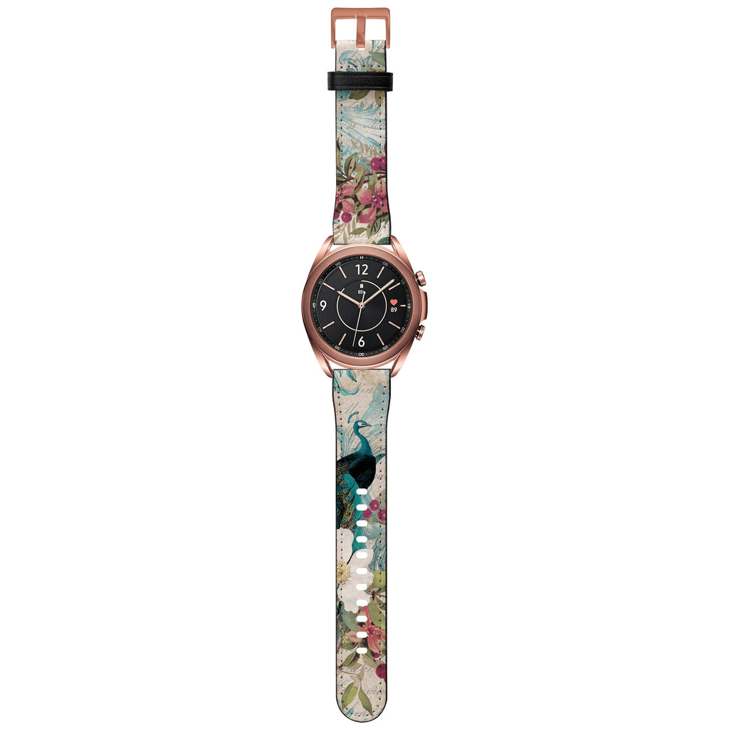 Apple Watch Straps-Ballerina Android Watch Strap-Paper Leather Samsung Watch Straps Product Details Get trendy with our Paper leather Samsung Watch bands. Available for all models of Samsung watch. High quality Paper Leather Fully printed on all exterior sides. Samsung Watch Band 40mm/42mm Samsung Watch Band 45mm/46mm-Stringberry