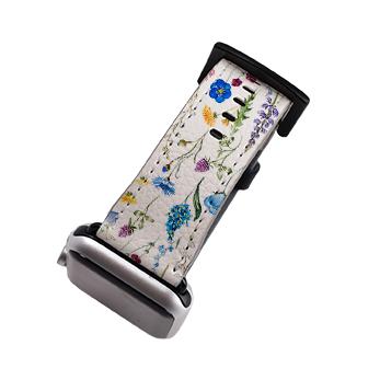 Apple Watch Straps-East Rudham Apple Watch Strap-All Products Are Printed To Order No returns will be entertained if you select the wrong model. Please ensure you select the right model Get trendy with our vegan leather Apple Watch bands. Available for all models of Apple watch. Product Details Vegan Leather Apple Watch Straps High quality Vegan Leather Fully printed on all exterior sides. Apple Watch Band 38mm/40mm Apple Watch Band 42mm/44mm-Stringberry