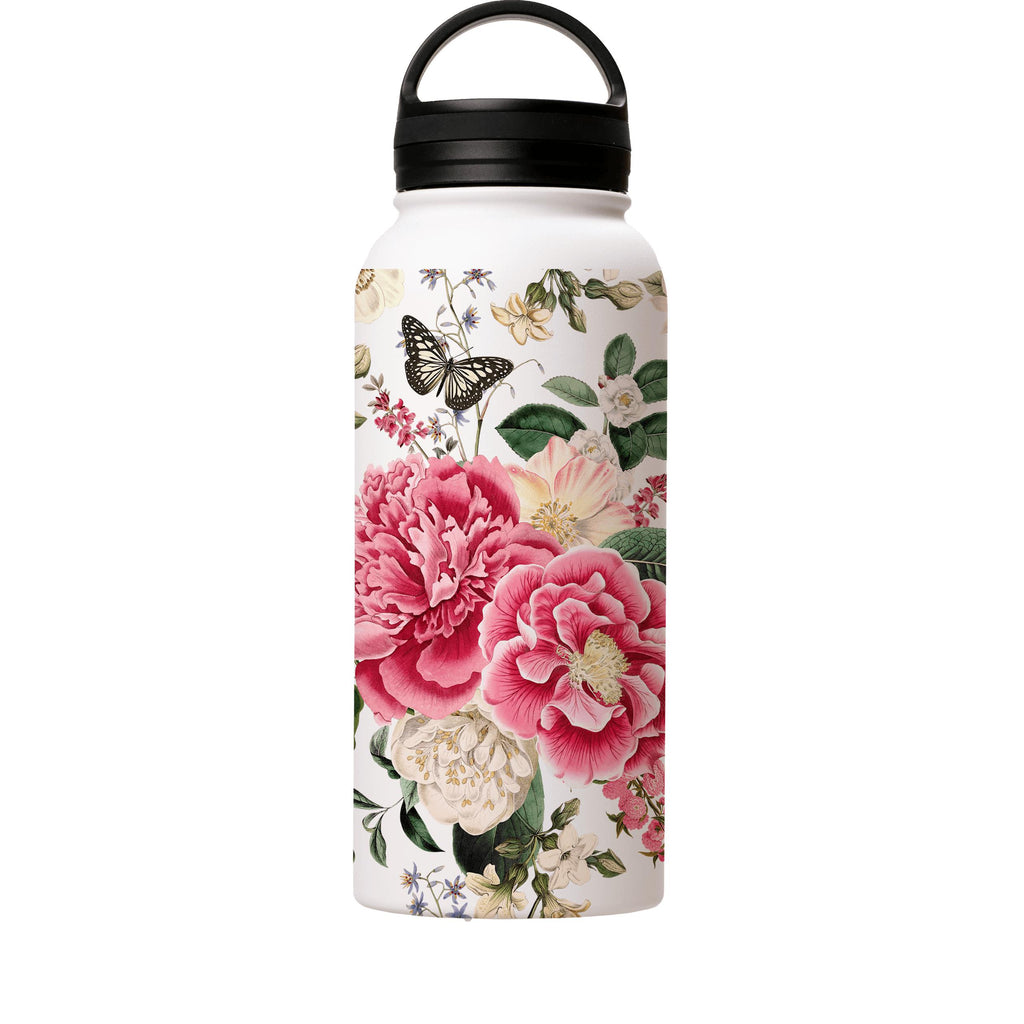 Water Bottles-Albury Insulated Stainless Steel Water Bottle-32oz (945ml)-handle cap-Insulated Steel Water Bottle Our insulated stainless steel bottle comes in 3 sizes- Small 12oz (350ml), Medium 18oz (530ml) and Large 32oz (945ml) . It comes with a leak proof cap Keeps water cool for 24 hours Also keeps things warm for up to 12 hours Choice of 3 lids ( Sport Cap, Handle Cap, Flip Cap ) for easy carrying Dishwasher Friendly Lightweight, durable and easy to carry Reusable, so it's safe for the pla