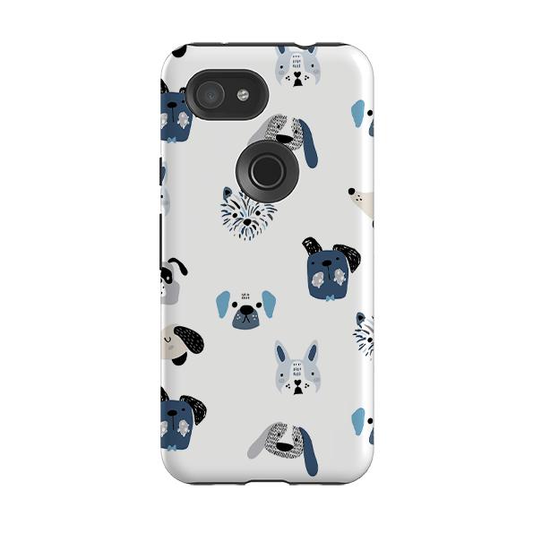Google phone case-Dog Pattern-Product Details Raised bevel to protect screen from scratches. Impact resistant polycarbonate shell and shock absorbing inner TPU liner. Secure fit with design wrapping around side of the case and full access to ports. Compatible with Qi-standard wireless charging. Thickness 1/8 inch (3mm), weight 30g. Compatibility See drop down menu for options, please select the right case as we print to order.-Stringberry