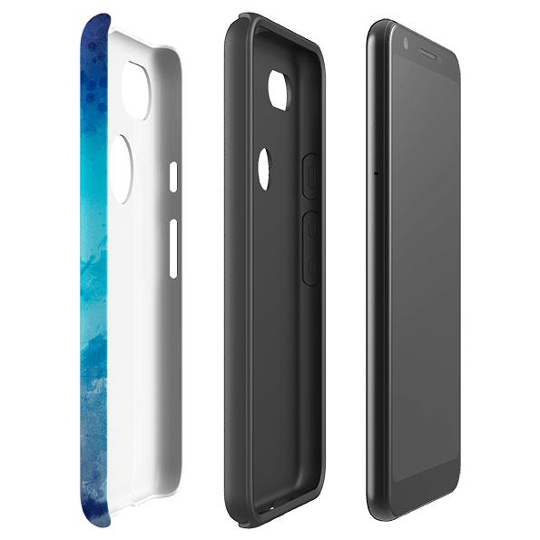 Google phone case-Roaring-Product Details Raised bevel to protect screen from scratches. Impact resistant polycarbonate shell and shock absorbing inner TPU liner. Secure fit with design wrapping around side of the case and full access to ports. Compatible with Qi-standard wireless charging. Thickness 1/8 inch (3mm), weight 30g. Compatibility See drop down menu for options, please select the right case as we print to order.-Stringberry