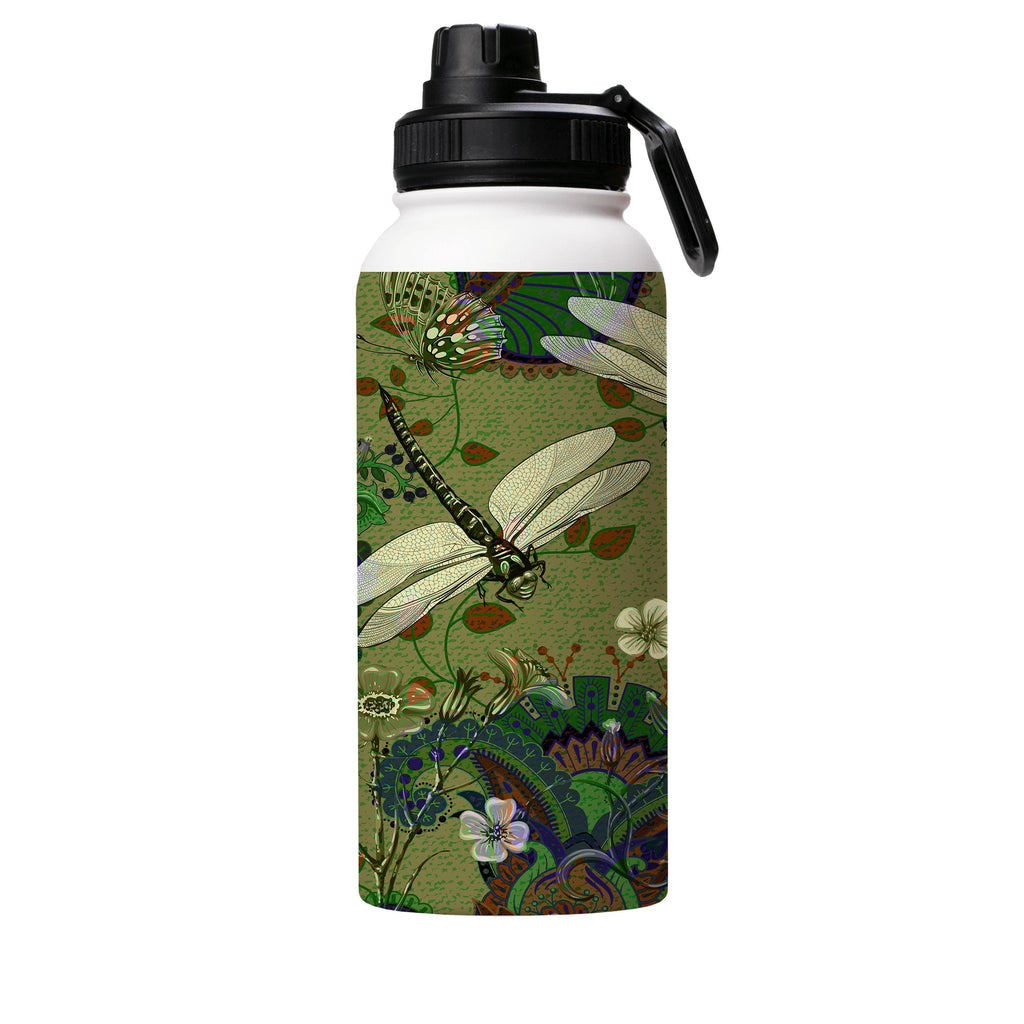 Water Bottles-Vyne Insulated Stainless Steel Water Bottle-32oz (945ml)-Sport cap-Insulated Steel Water Bottle Our insulated stainless steel bottle comes in 3 sizes- Small 12oz (350ml), Medium 18oz (530ml) and Large 32oz (945ml) . It comes with a leak proof cap Keeps water cool for 24 hours Also keeps things warm for up to 12 hours Choice of 3 lids ( Sport Cap, Handle Cap, Flip Cap ) for easy carrying Dishwasher Friendly Lightweight, durable and easy to carry Reusable, so it's safe for the planet