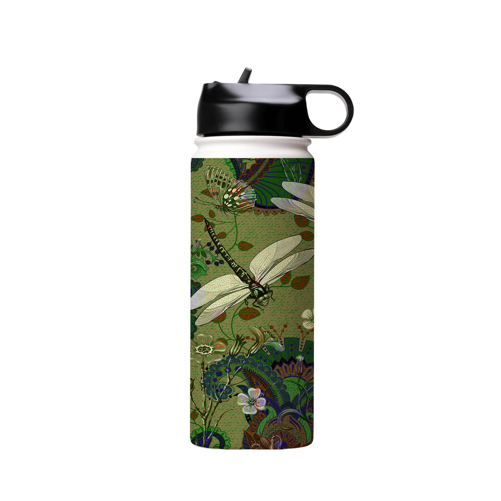 Water Bottles-Vyne Insulated Stainless Steel Water Bottle-18oz (530ml)-Flip cap-Insulated Steel Water Bottle Our insulated stainless steel bottle comes in 3 sizes- Small 12oz (350ml), Medium 18oz (530ml) and Large 32oz (945ml) . It comes with a leak proof cap Keeps water cool for 24 hours Also keeps things warm for up to 12 hours Choice of 3 lids ( Sport Cap, Handle Cap, Flip Cap ) for easy carrying Dishwasher Friendly Lightweight, durable and easy to carry Reusable, so it's safe for the planet 