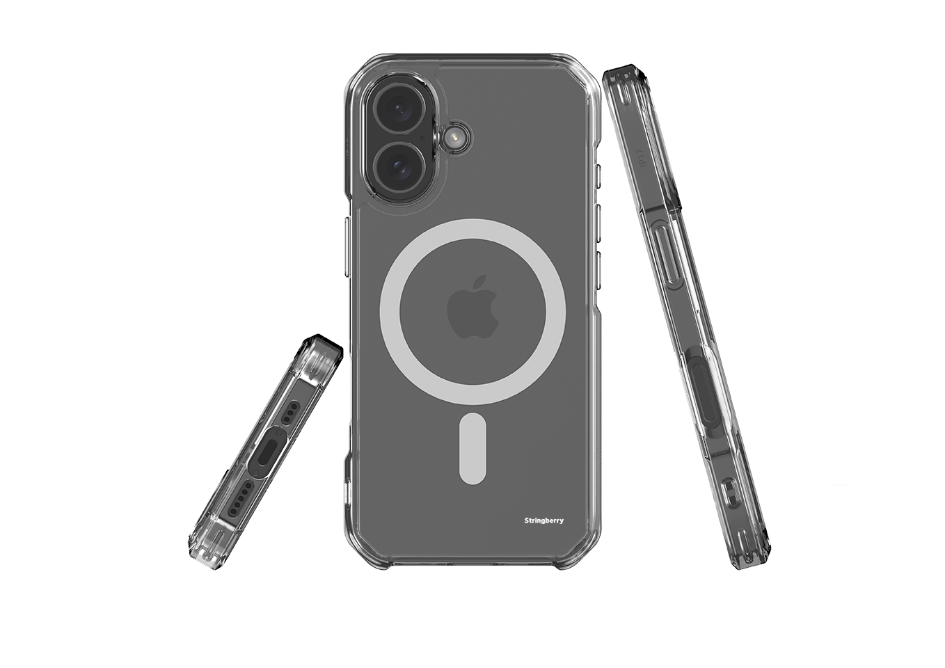 iPhone 17 Impact Resistant MagSafe Clear Case