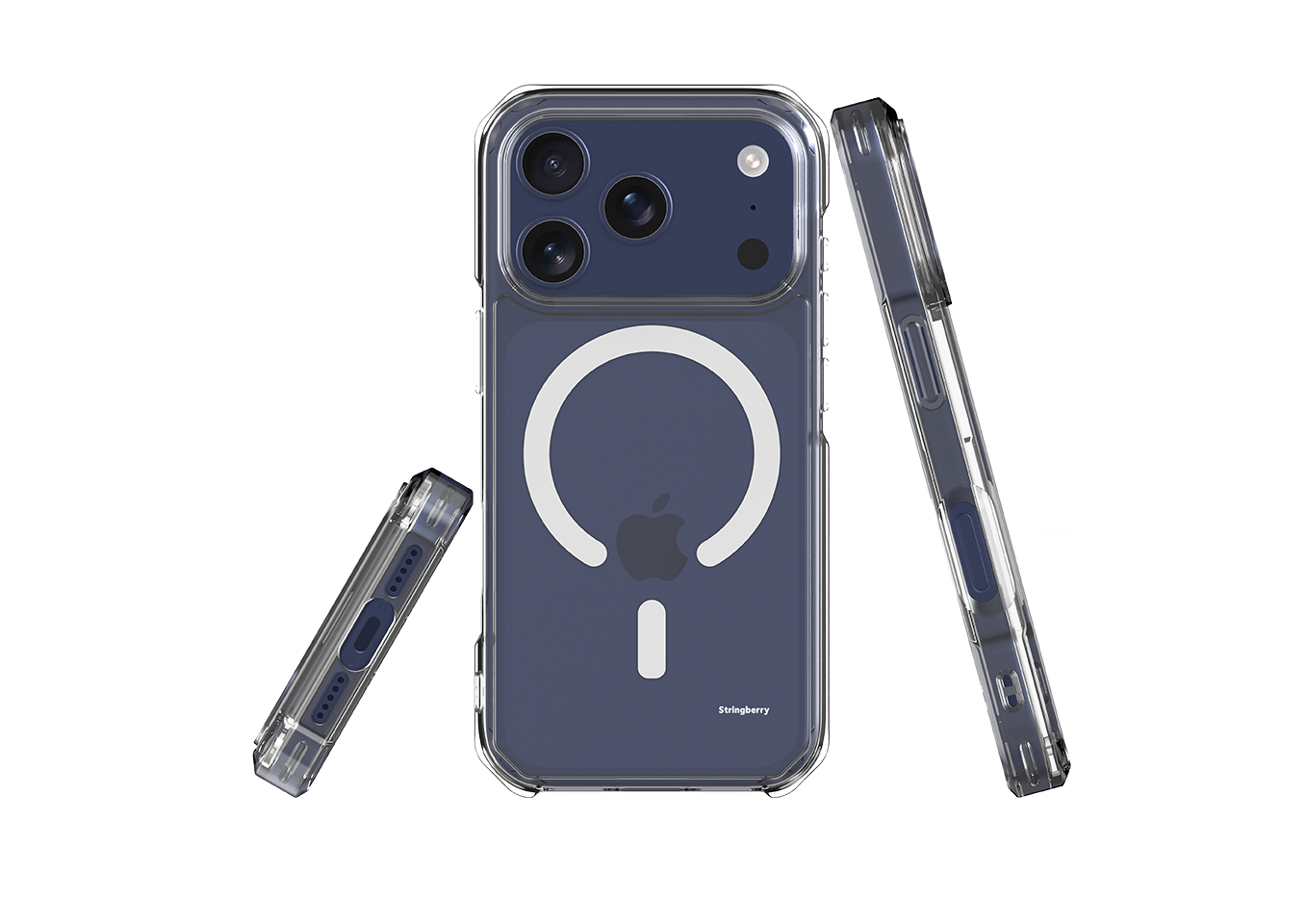 iPhone 17 Pro Impact Resistant MagSafe Clear Case