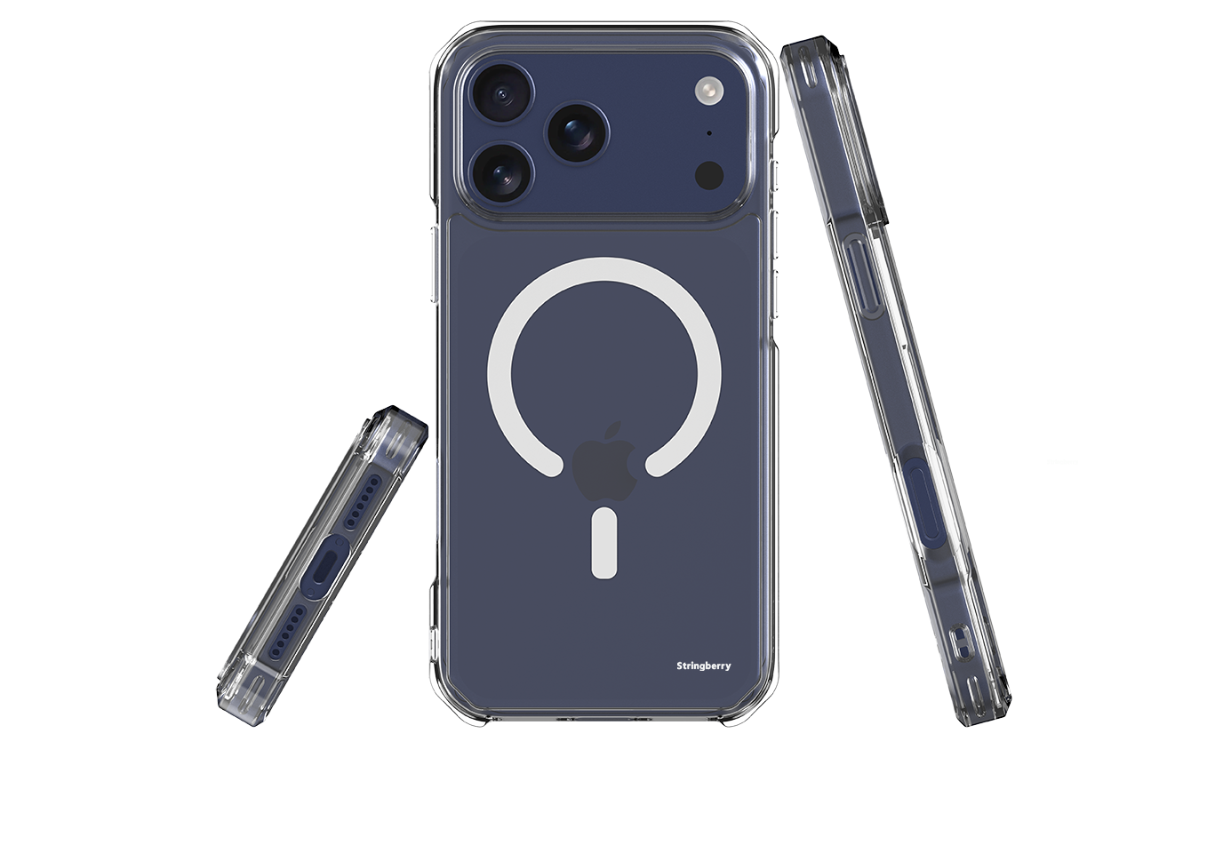 iPhone 17 Pro Max Impact Resistant MagSafe Clear Case