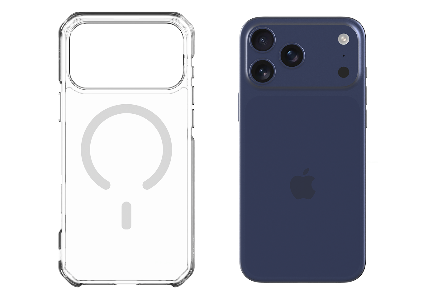 iPhone 17 Pro Max Impact Resistant MagSafe Clear Case