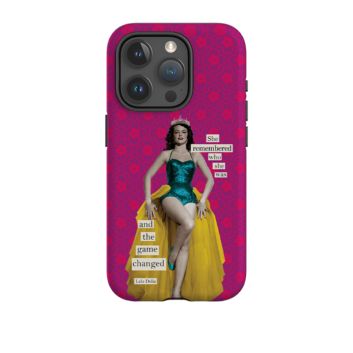 iPhone Tough Case - Game Changed By Clare Jordan