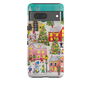 Google Tough Case -  Winter Village By Tracey English