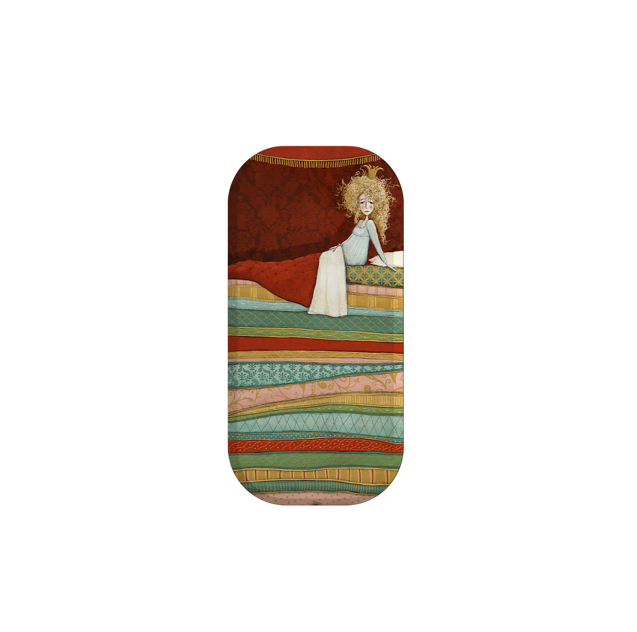 Princess And The Pea Phone Stand By Maja Lindberg