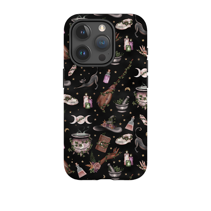iPhone Case - Woodland Witch Black