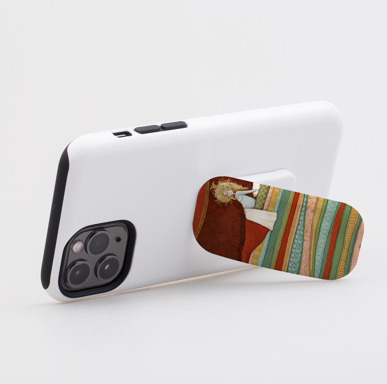 Princess And The Pea Phone Stand By Maja Lindberg