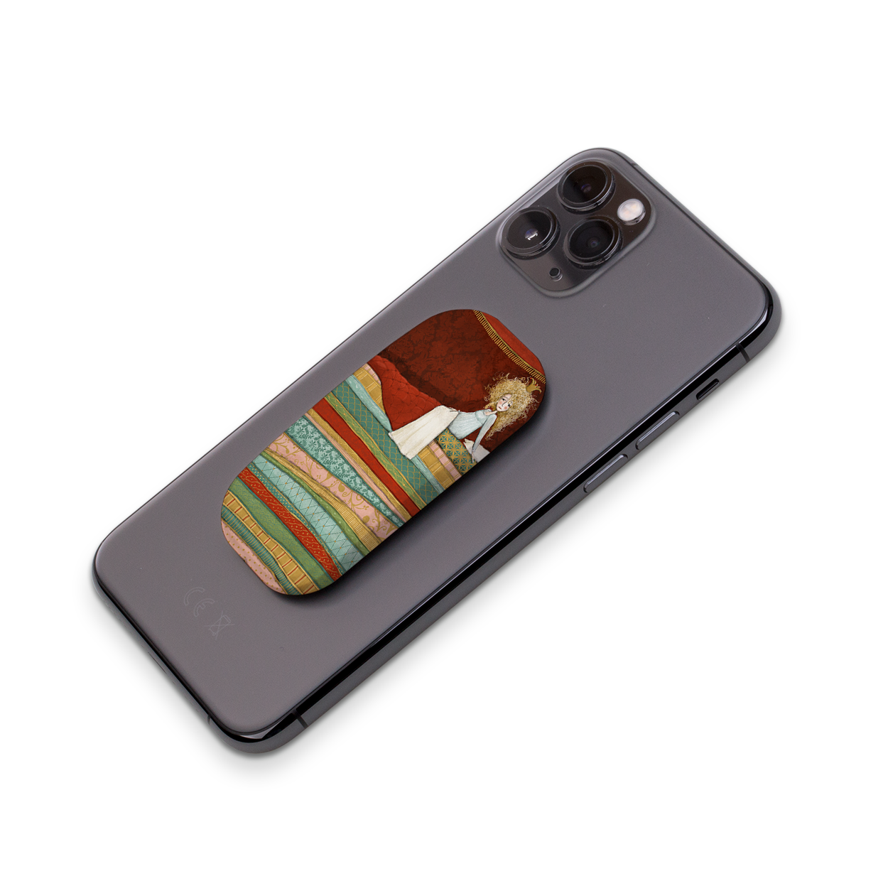 Princess And The Pea Phone Stand By Maja Lindberg