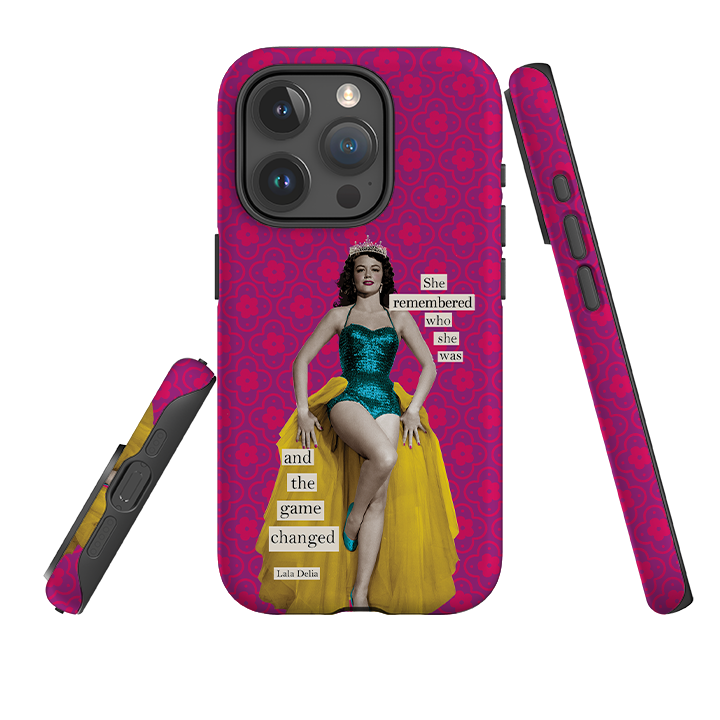 iPhone Tough Case - Game Changed By Clare Jordan