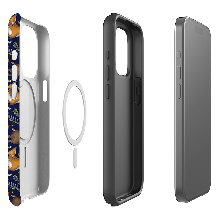 iPhone MagSafe Tough Case - Fox and Hare By Catherine Rowe