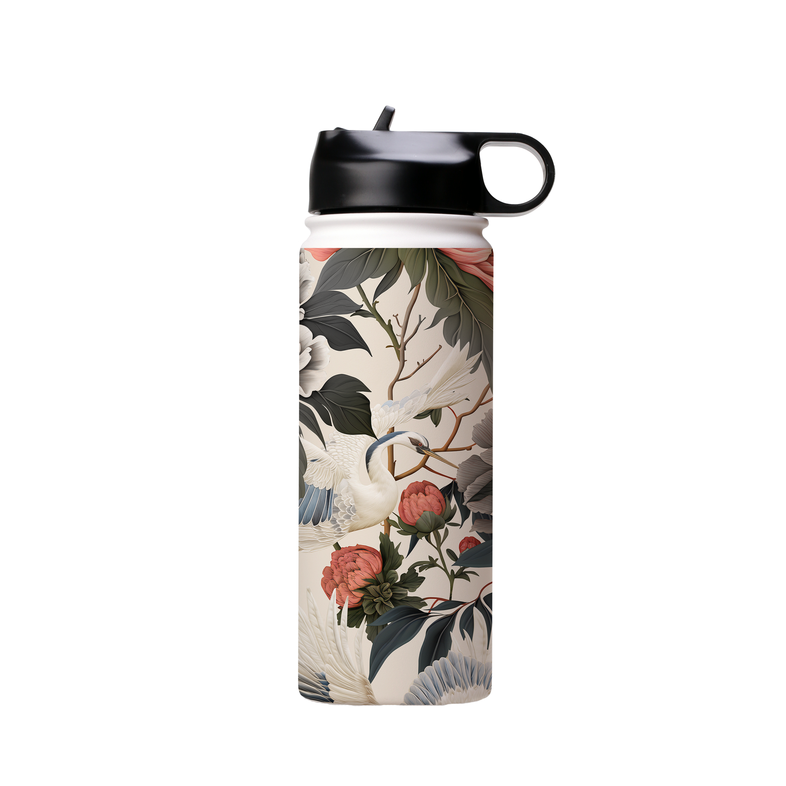 Royal Peonies II Insulated Stainless Steel Water Bottle