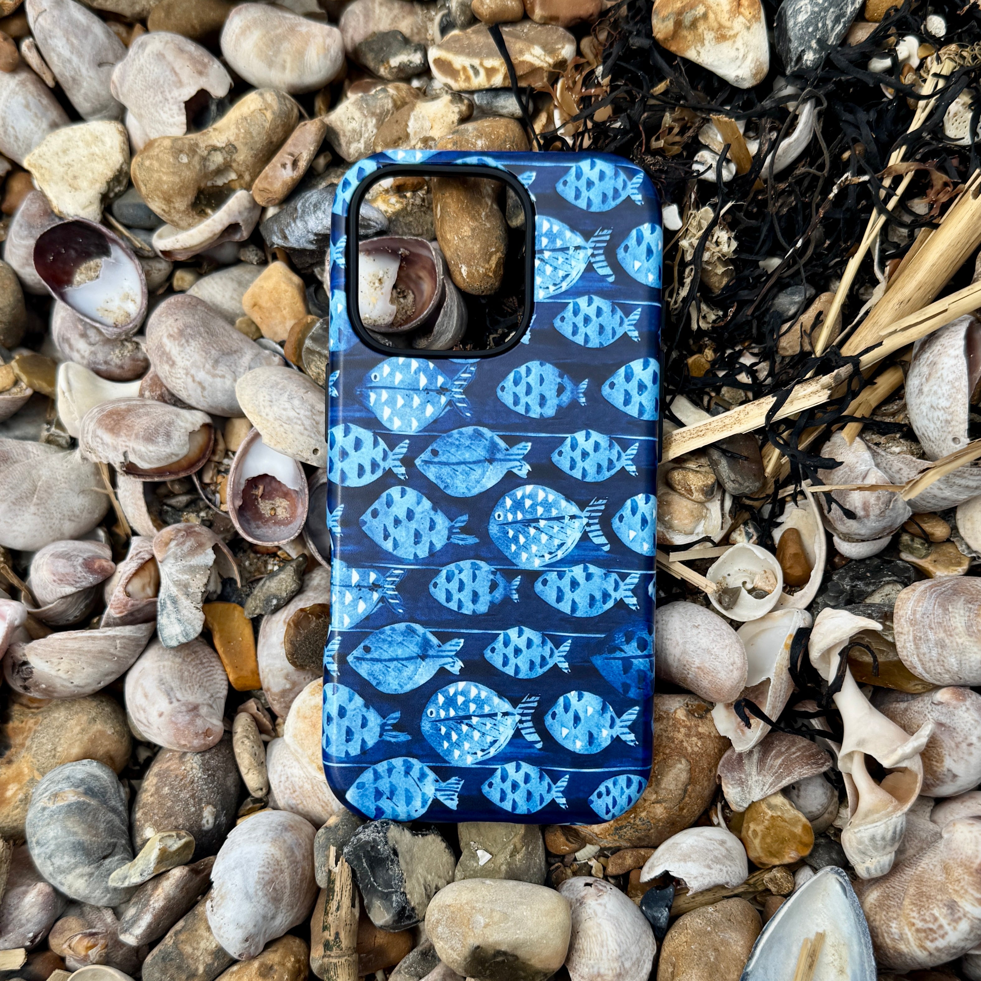 iPhone Tough Case - Bluefish By Sarah Campbell