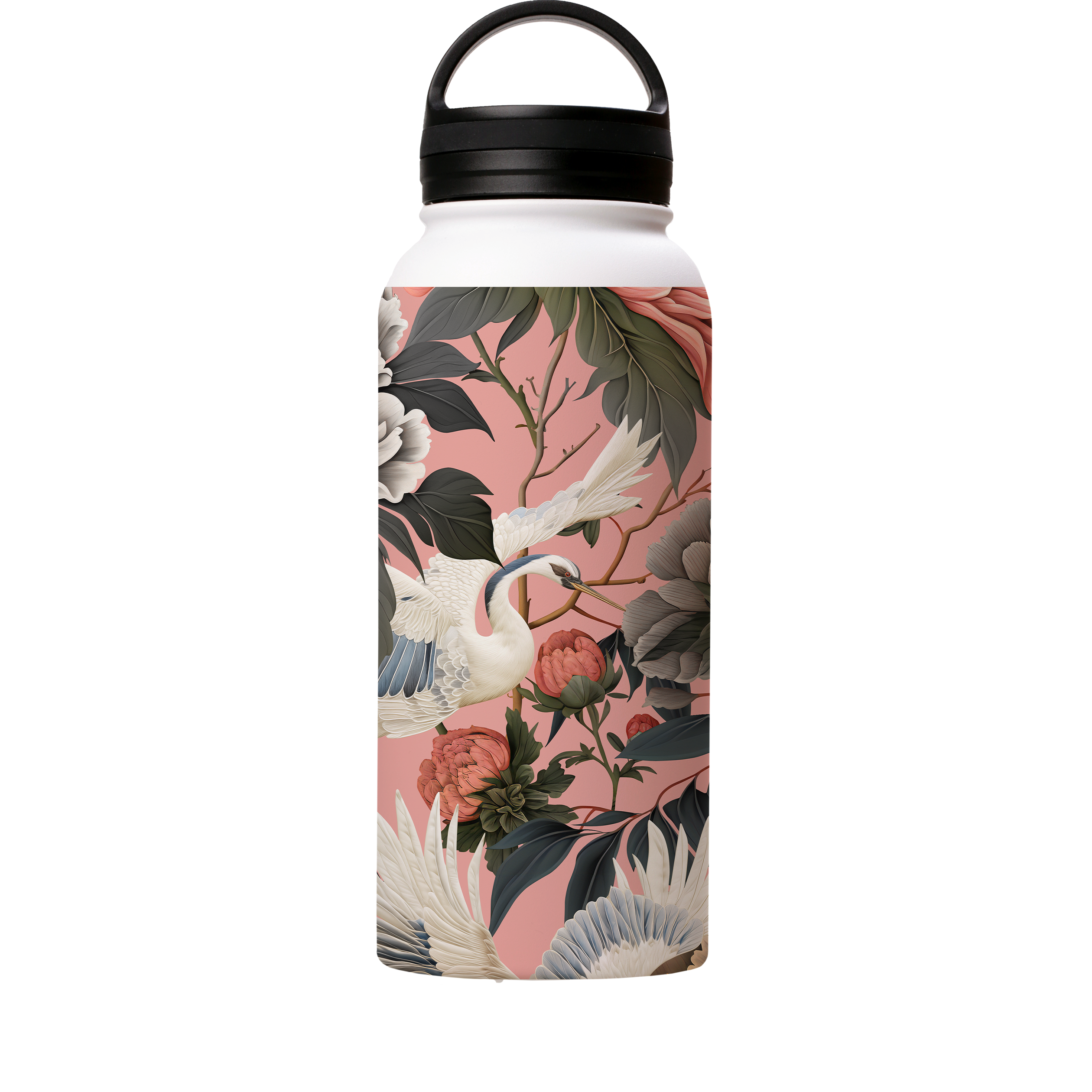 Royal Peonies Insulated Stainless Steel Water Bottle