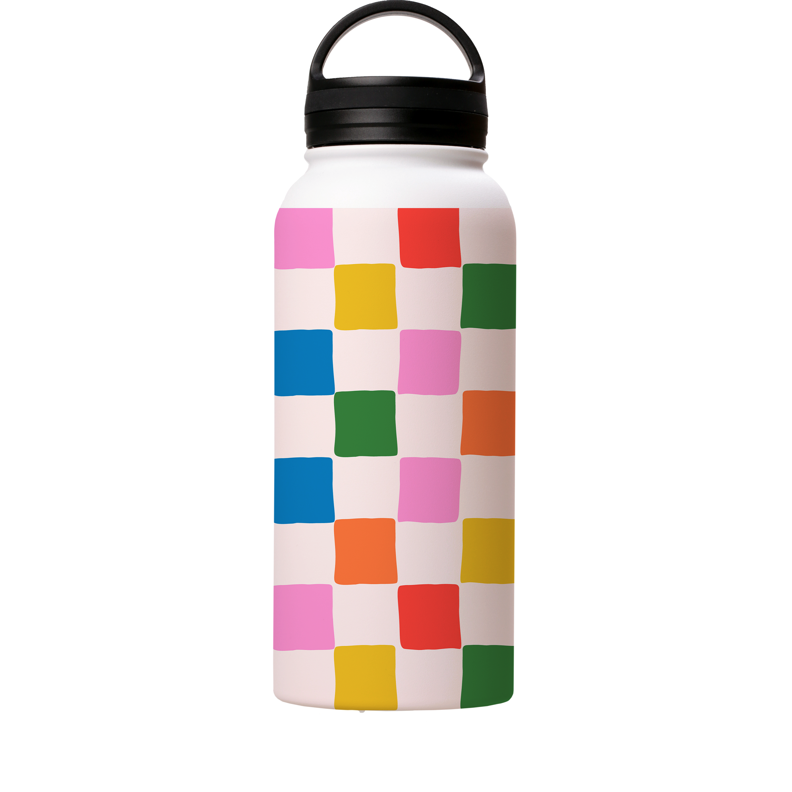 Multi Tiles Insulated Stainless Steel Water Bottle