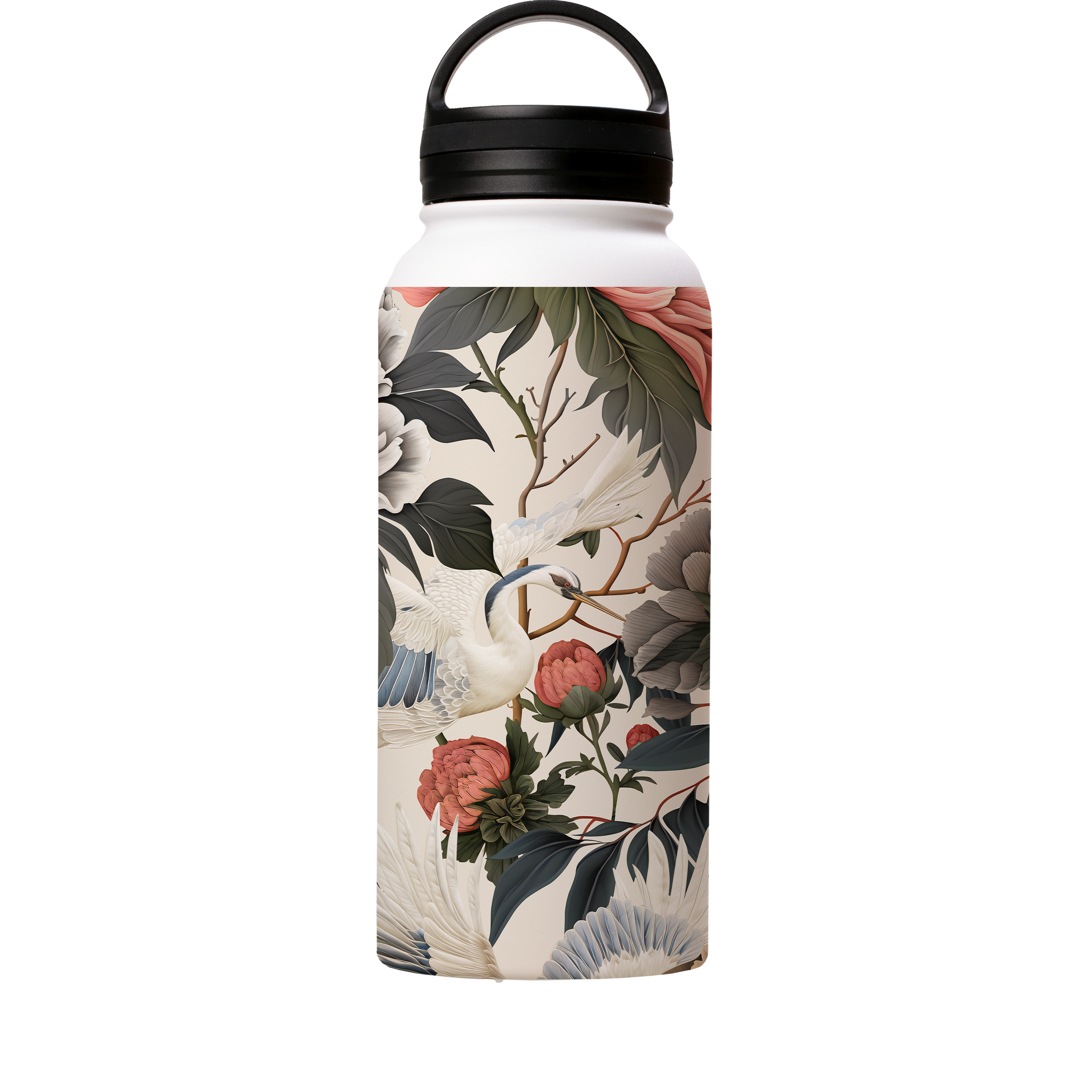 Royal Peonies II Insulated Stainless Steel Water Bottle