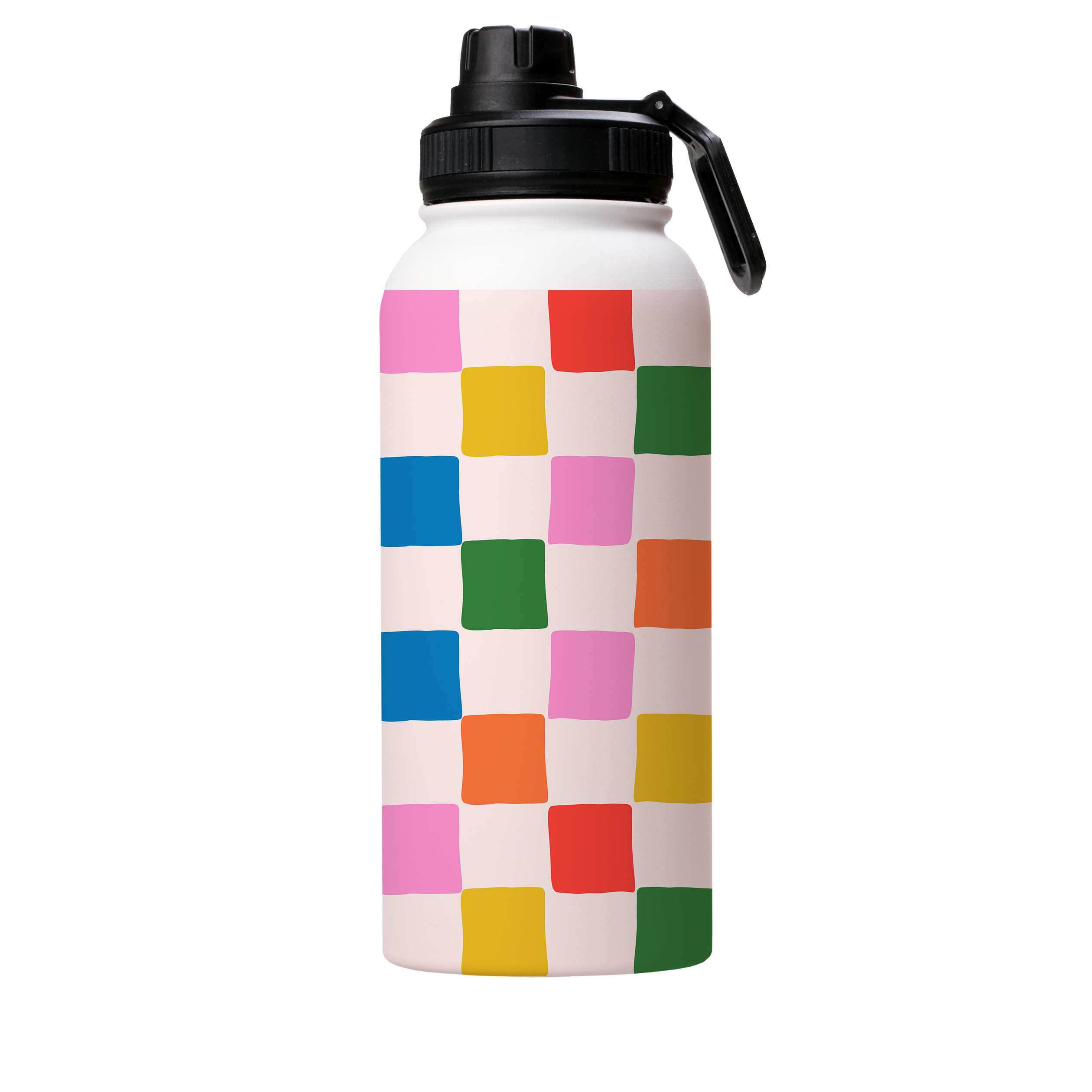 Multi Tiles Insulated Stainless Steel Water Bottle