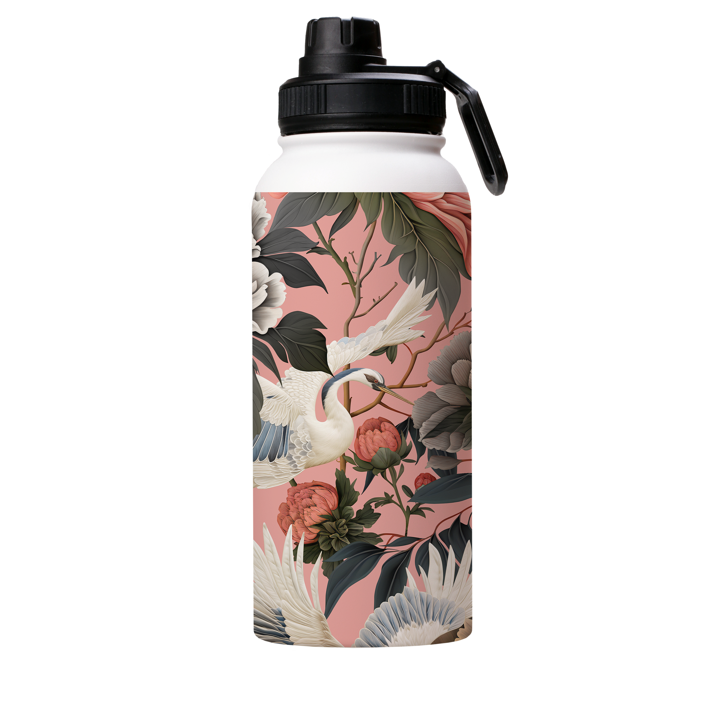 Royal Peonies Insulated Stainless Steel Water Bottle