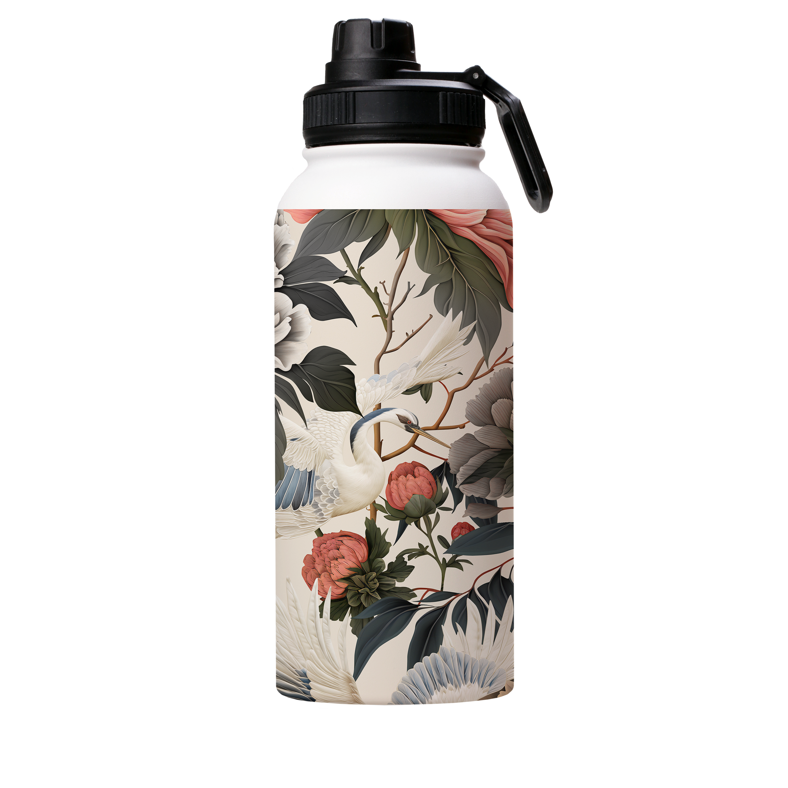Royal Peonies II Insulated Stainless Steel Water Bottle