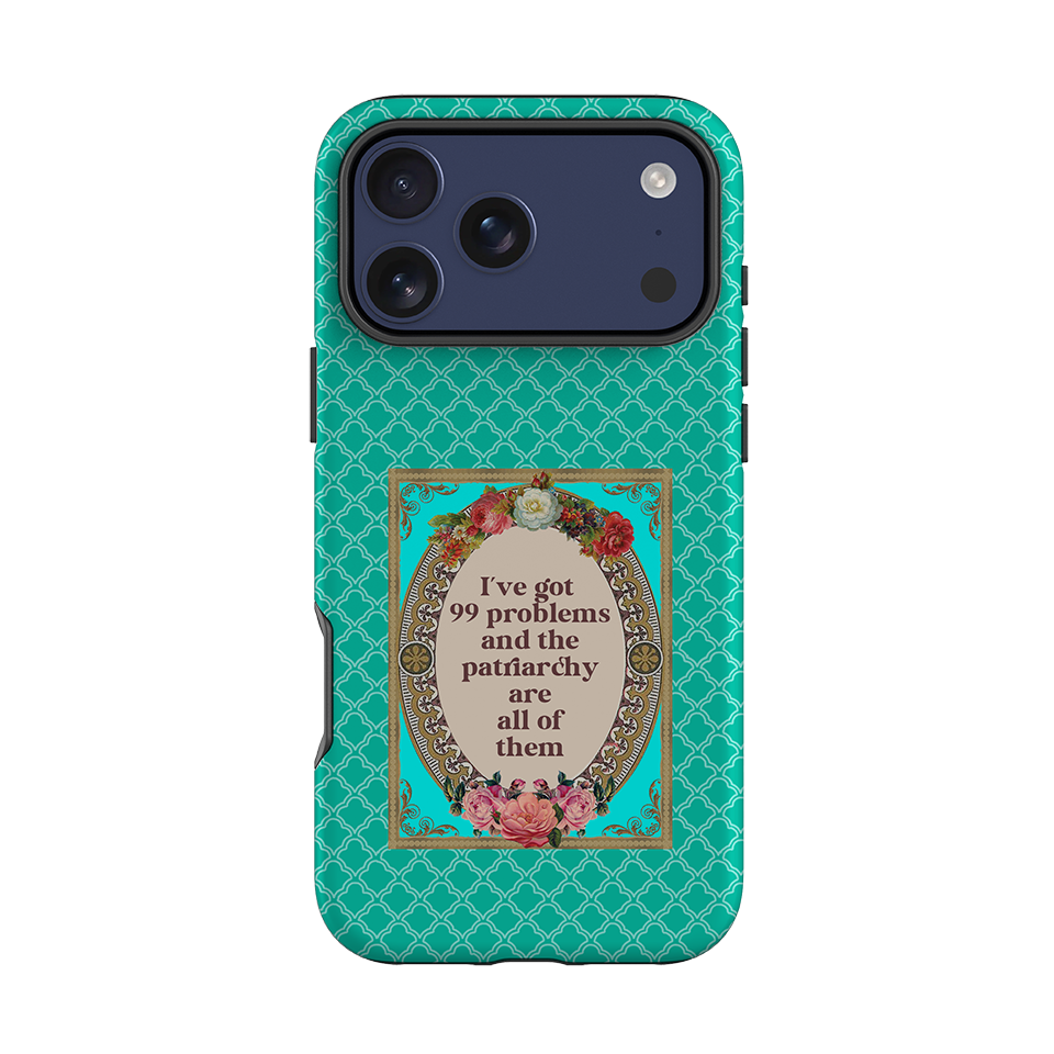 iPhone Tough Case - 99 Problems By Clare Jordan