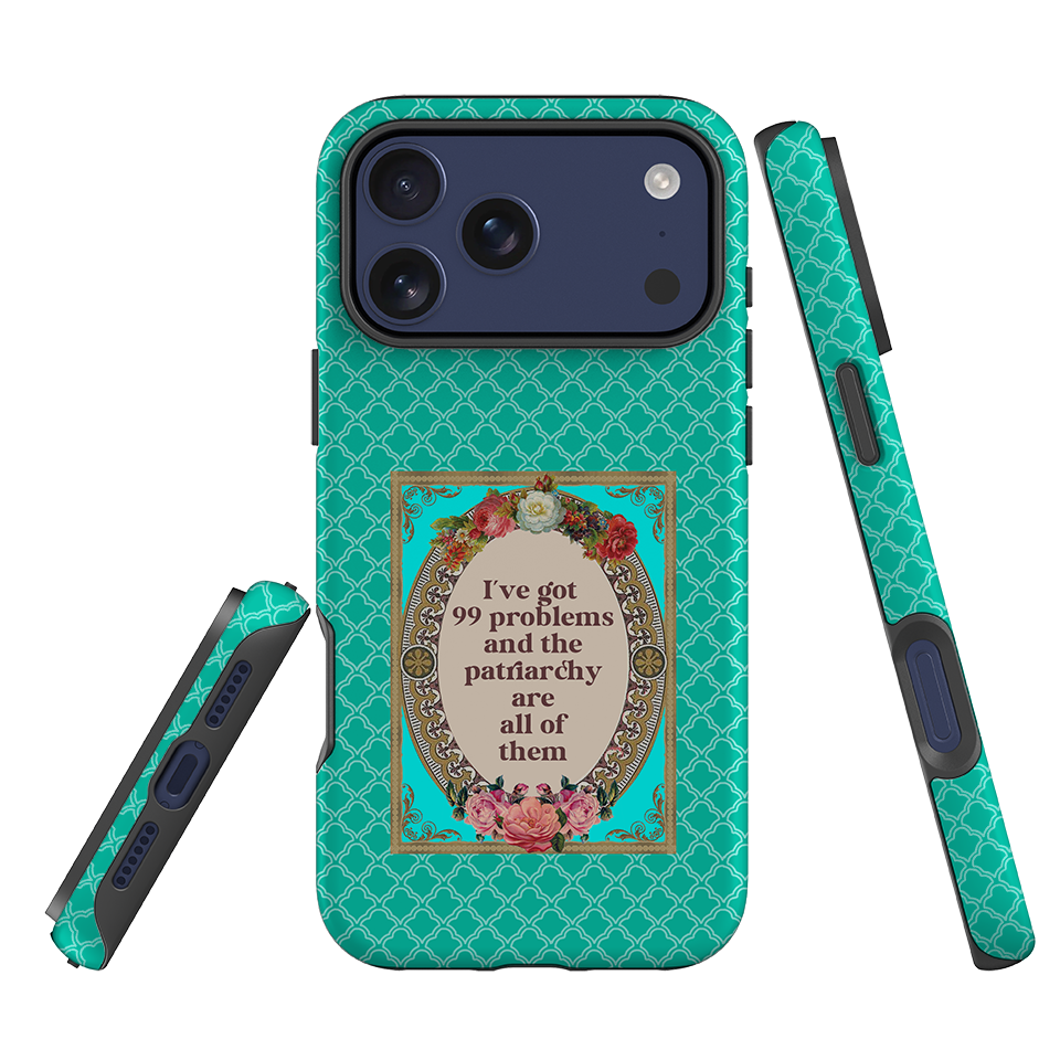 iPhone Tough Case - 99 Problems By Clare Jordan