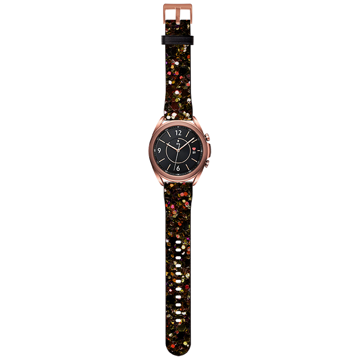 All That Glitters By Kitty Joseph Samsung Watch Strap (Does not glitter)