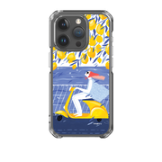 iPhone 15 Clear Case - Amalfi Ride By Madalina Andronic