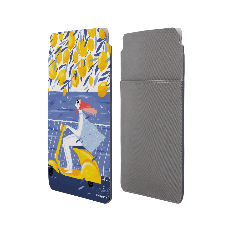 Amalfi Ride By Madalina Andronic Laptop, Kindle & iPad Sleeve
