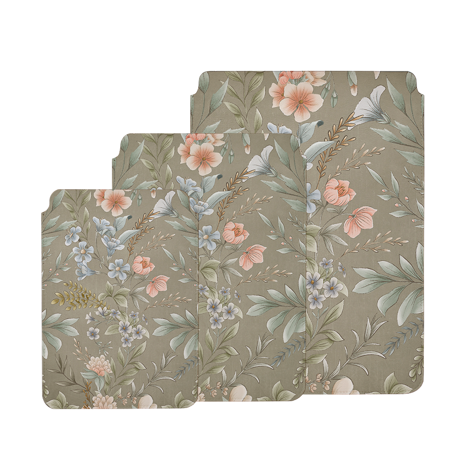 Ambrosia Floral Laptop, Kindle & iPad Sleeve