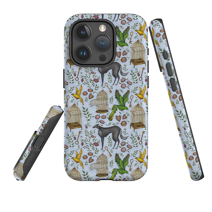 iPhone Tough Case - Amsterdam Blue By Catherine Rowe
