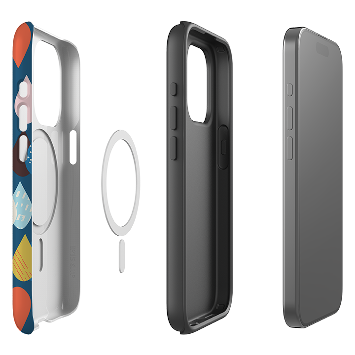 iPhone MagSafe Tough Case -  April Splash By Ali Brookes