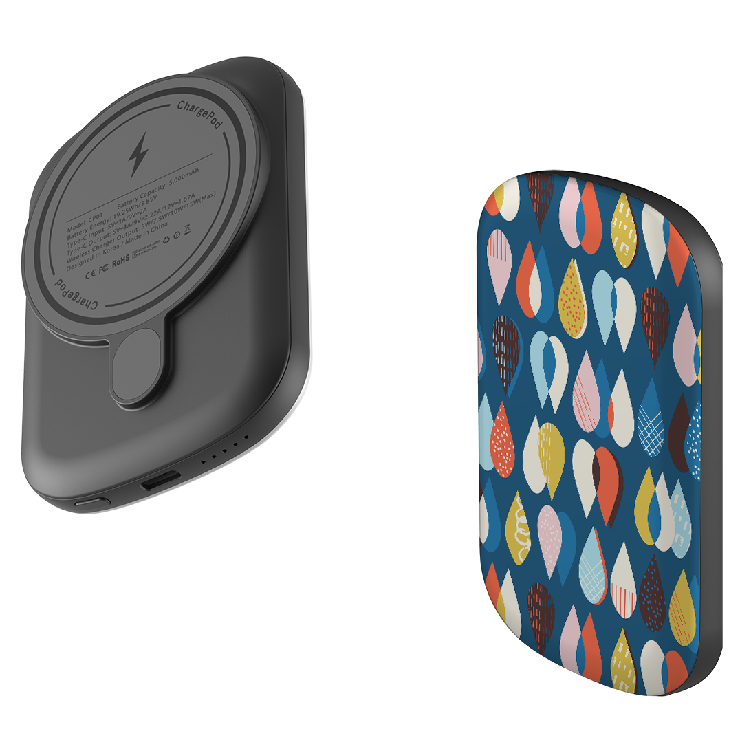 MagSafe Power Bank - April Splash By Ali Brookes