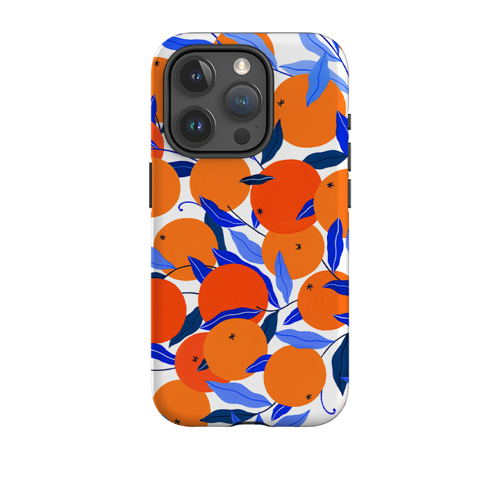iPhone Tough Case - Arancello Pattern By Madalina Andronic