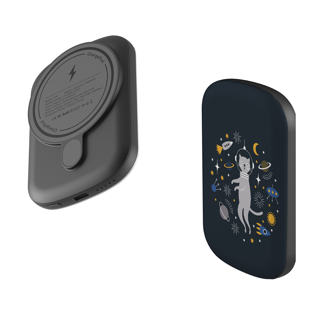 MagSafe Power Bank - Astro Cat