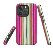 iPhone MagSafe Tough Case -  Atelier Stripe Windflower By Sarah Campbell