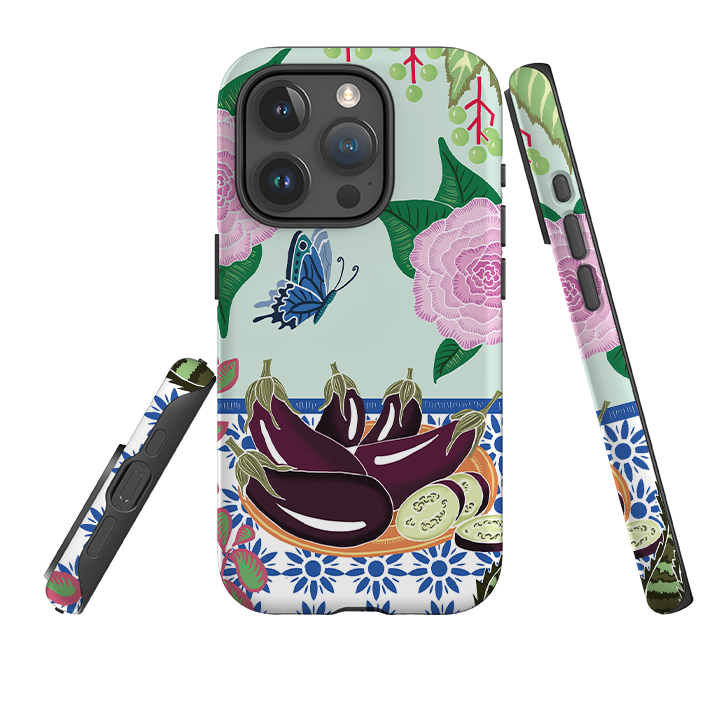 iPhone Tough Case - Aubergines By Kate Heiss