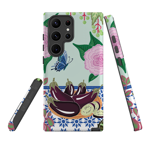 Samsung Tough Case - Aubergines By Kate Heiss
