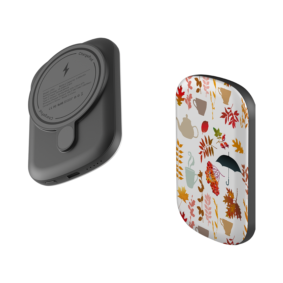 MagSafe Power Bank - Autumn Pattern