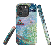 iPhone MagSafe Tough Case - A Wee Winter Harbour By Emma Frances Grant
