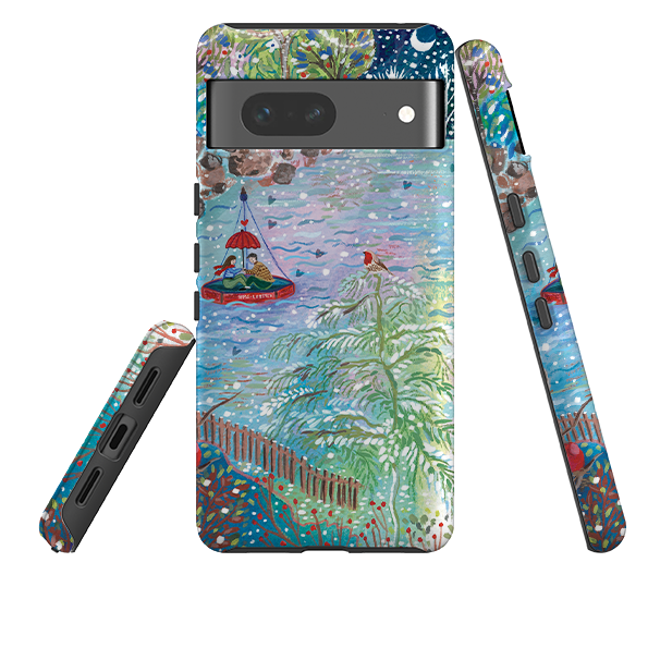 Google Tough Case - A Wee Winter Harbour By Emma Frances Grant