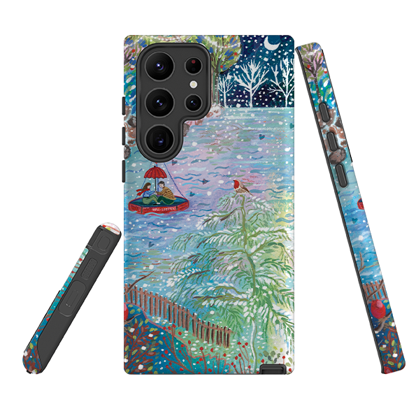 Samsung Tough Case - A Wee Winter Harbour By Emma Frances Grant