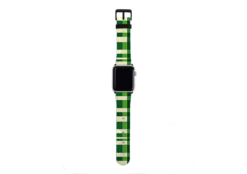 Absinth Check Apple Watch Strap