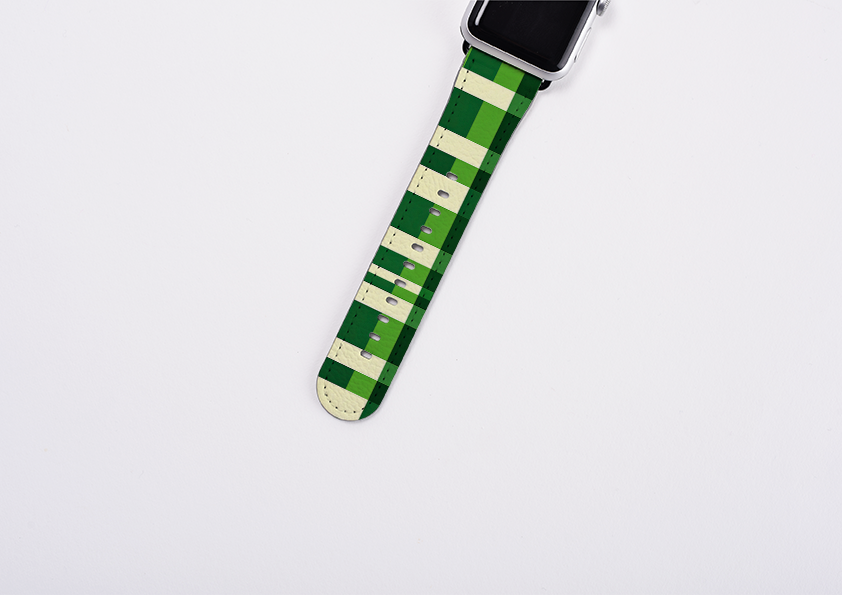 Absinth Check Apple Watch Strap