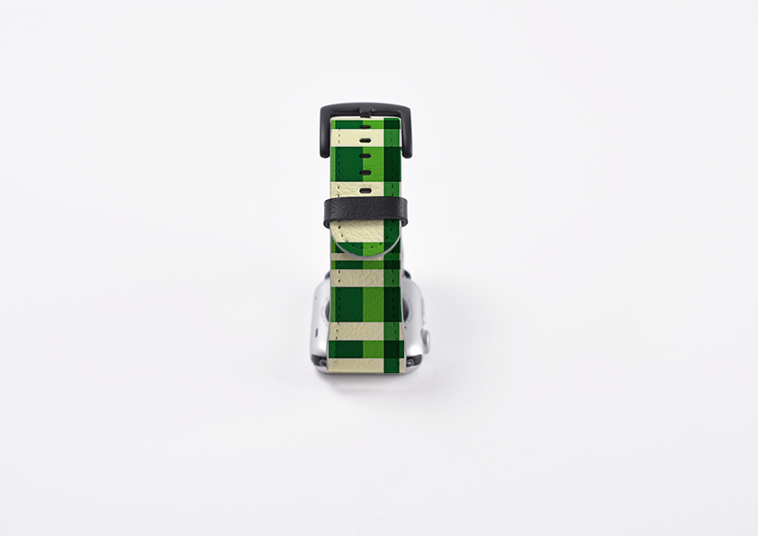 Absinth Check Apple Watch Strap